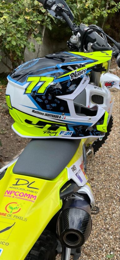Tombola Casque Matthieu JAFFRAUD